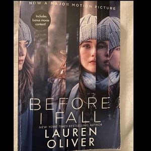 Before I Fall by Lauren Oliver Young Adult Fiction Novel